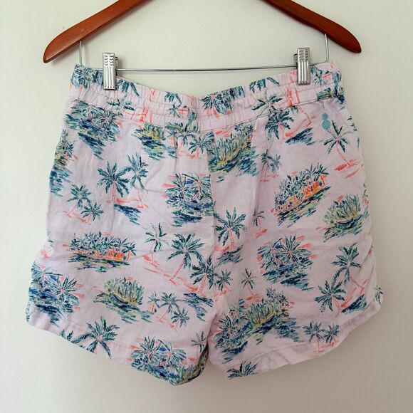 Tommy Bahama  Village Primevere High-Rise Linen Easy Short Sz M - Picture 3 of 7